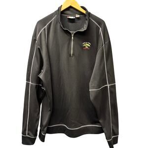 Clique Golf 1/4 Zip Mens XXXL 3XL Black Pullover 121st US OPEN Torrey Pines